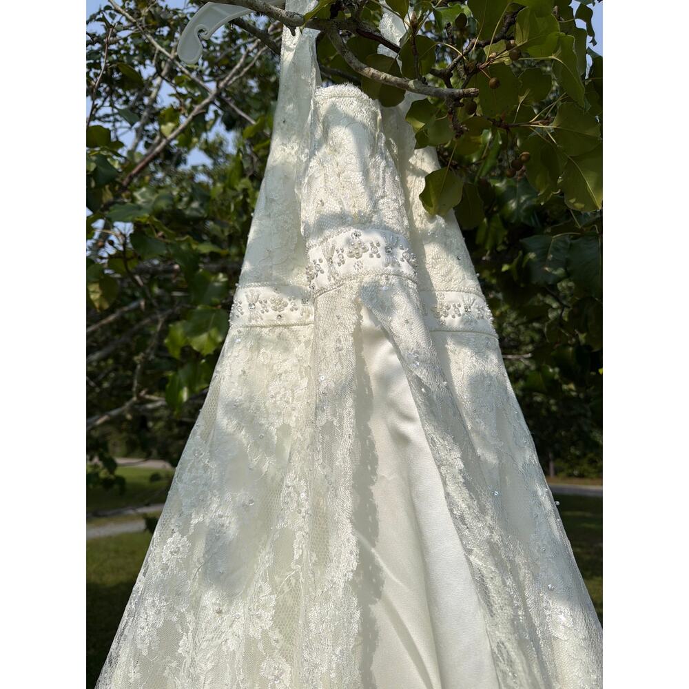 Sz 16 David Bridal wedding dress - Picture 3 of 10